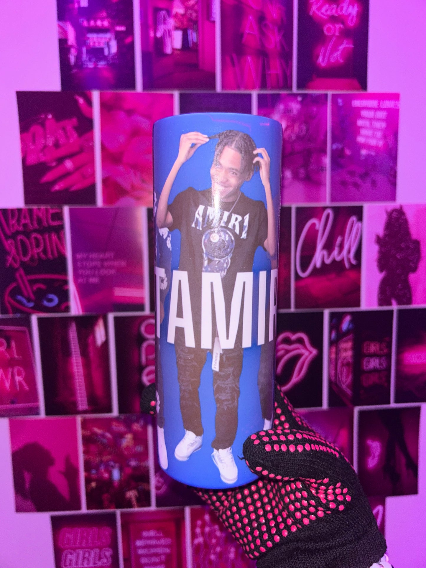 Customized name/picture tumbler